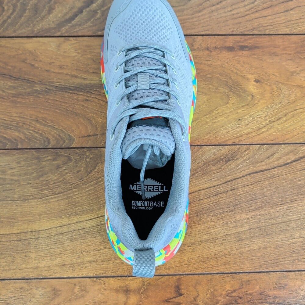 Merrell Moab Flight CF Lunar Work Shoes Gray Slip Resistant Carbon Fiber Toe NEW - Picture 11 of 13